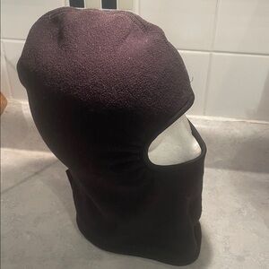 PolarSport Black Fleece Balaclava